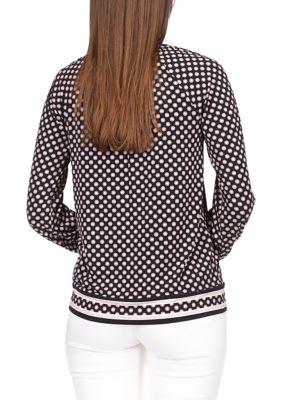 BORDERS at BALCONY FLARE DOTS BLOUSE 新品 - www.husnususlu.com