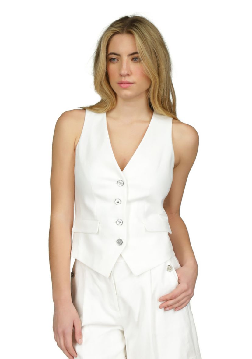 Womens Flap Pocket Vest