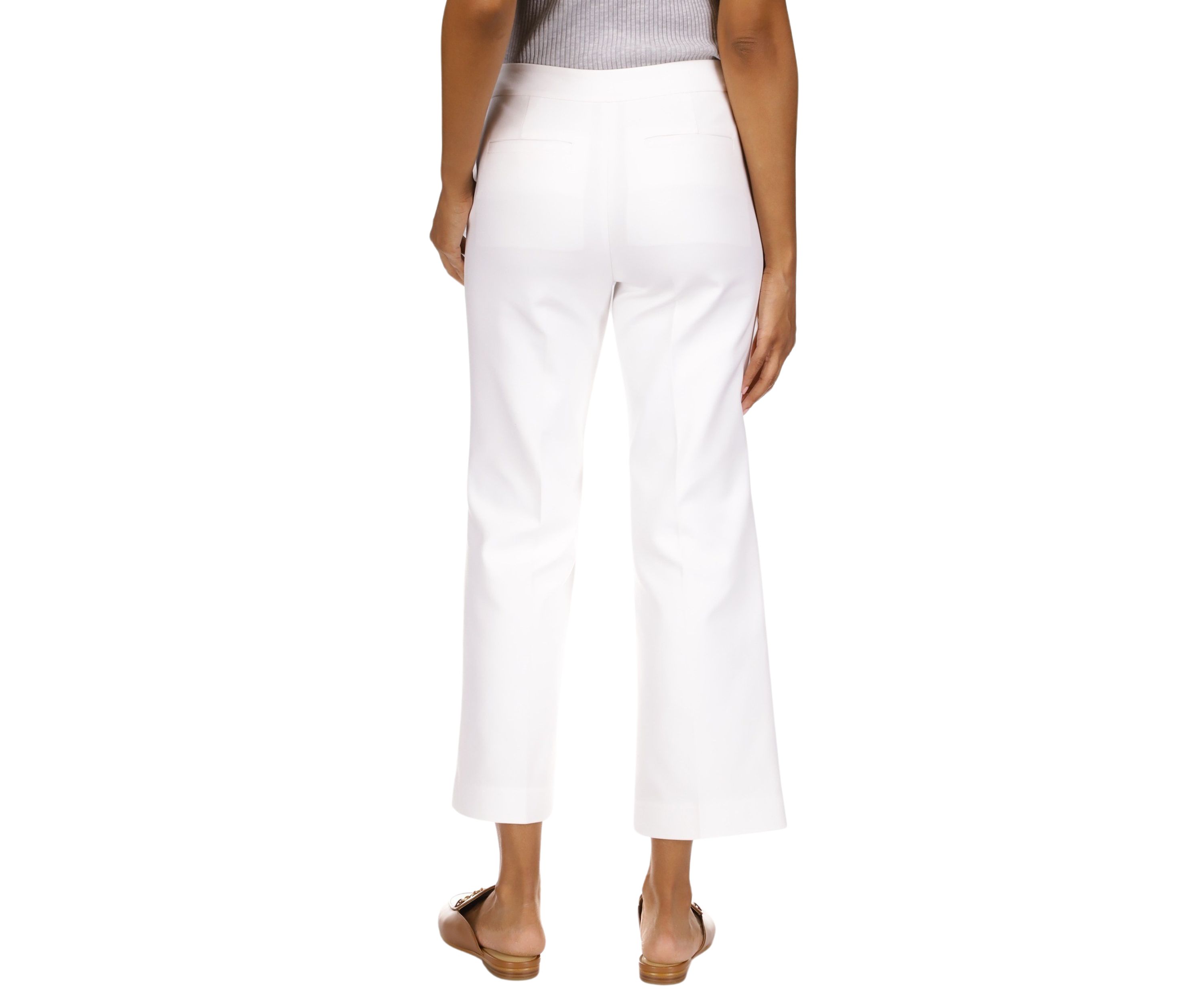 Womens Flare Ankle Pants