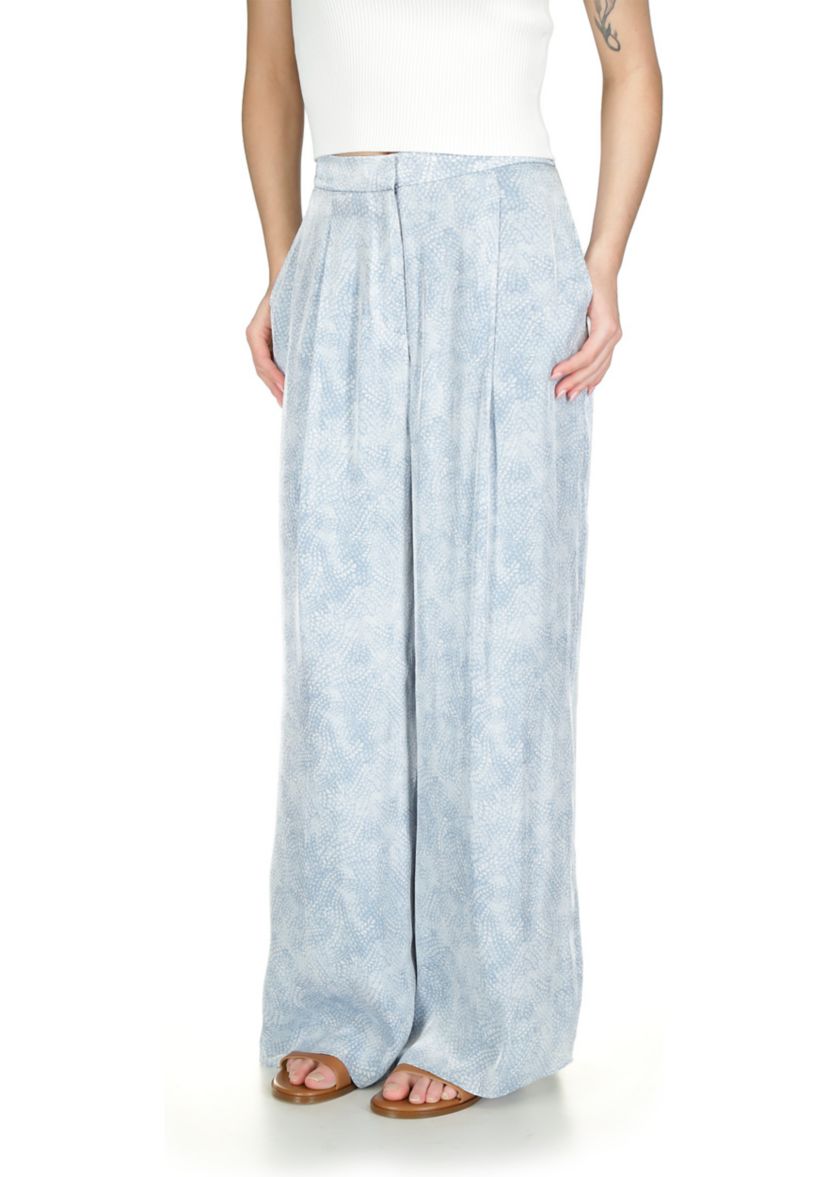 Womens Petal Wide Leg Pants