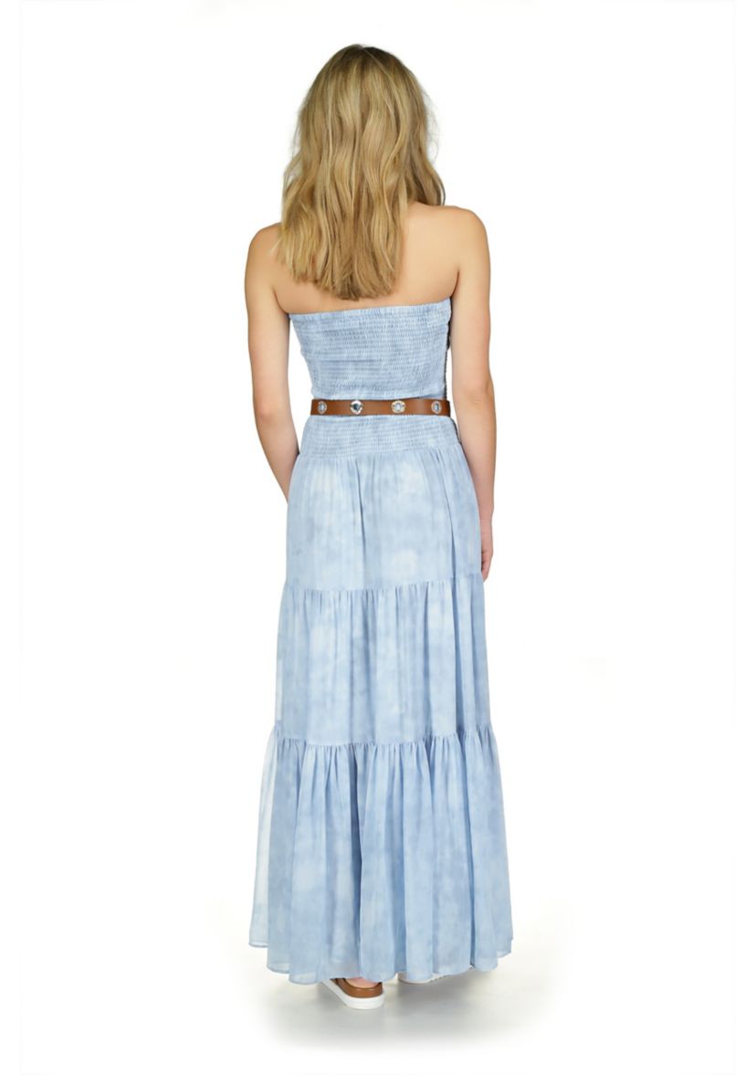 Womens Sun Bleach Maxi Smock Dress