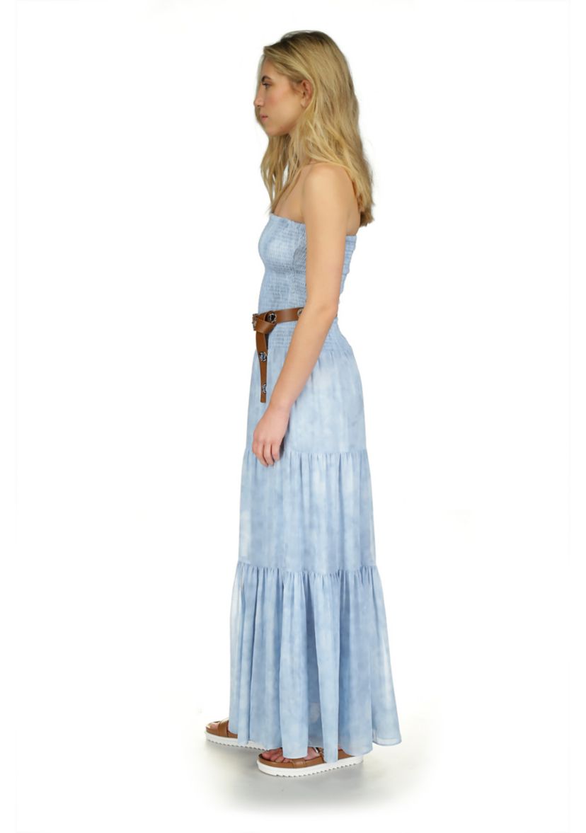 Womens Sun Bleach Maxi Smock Dress