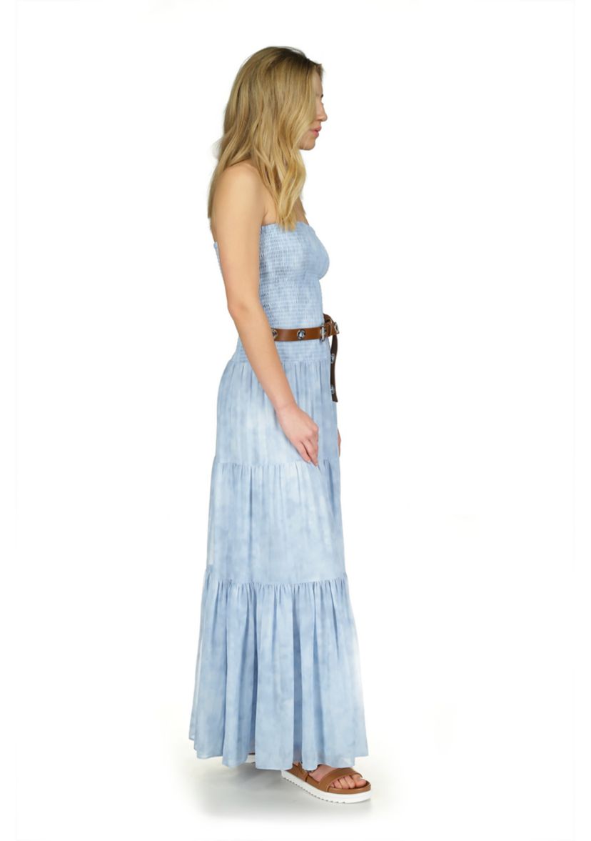 Womens Sun Bleach Maxi Smock Dress