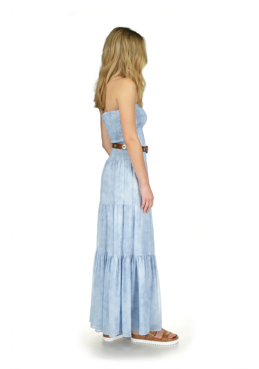 Womens Sun Bleach Maxi Smock Dress