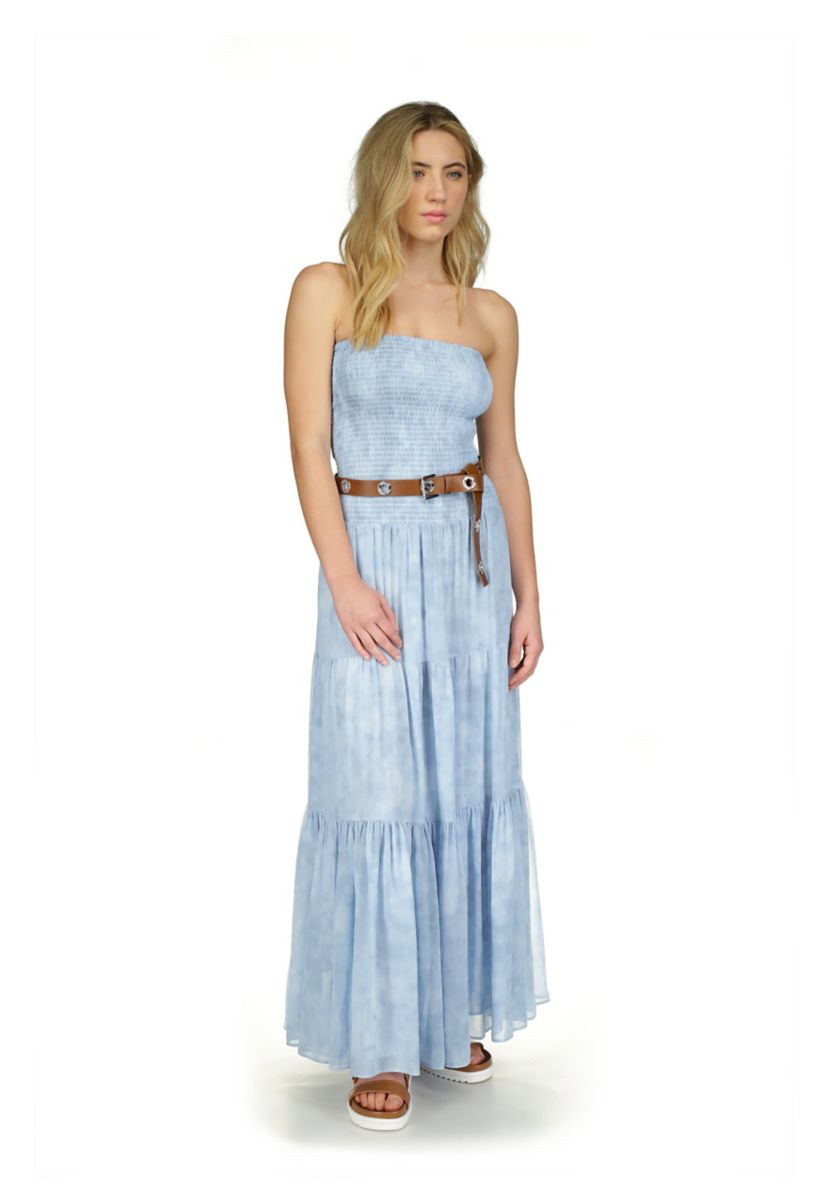 Womens Sun Bleach Maxi Smock Dress