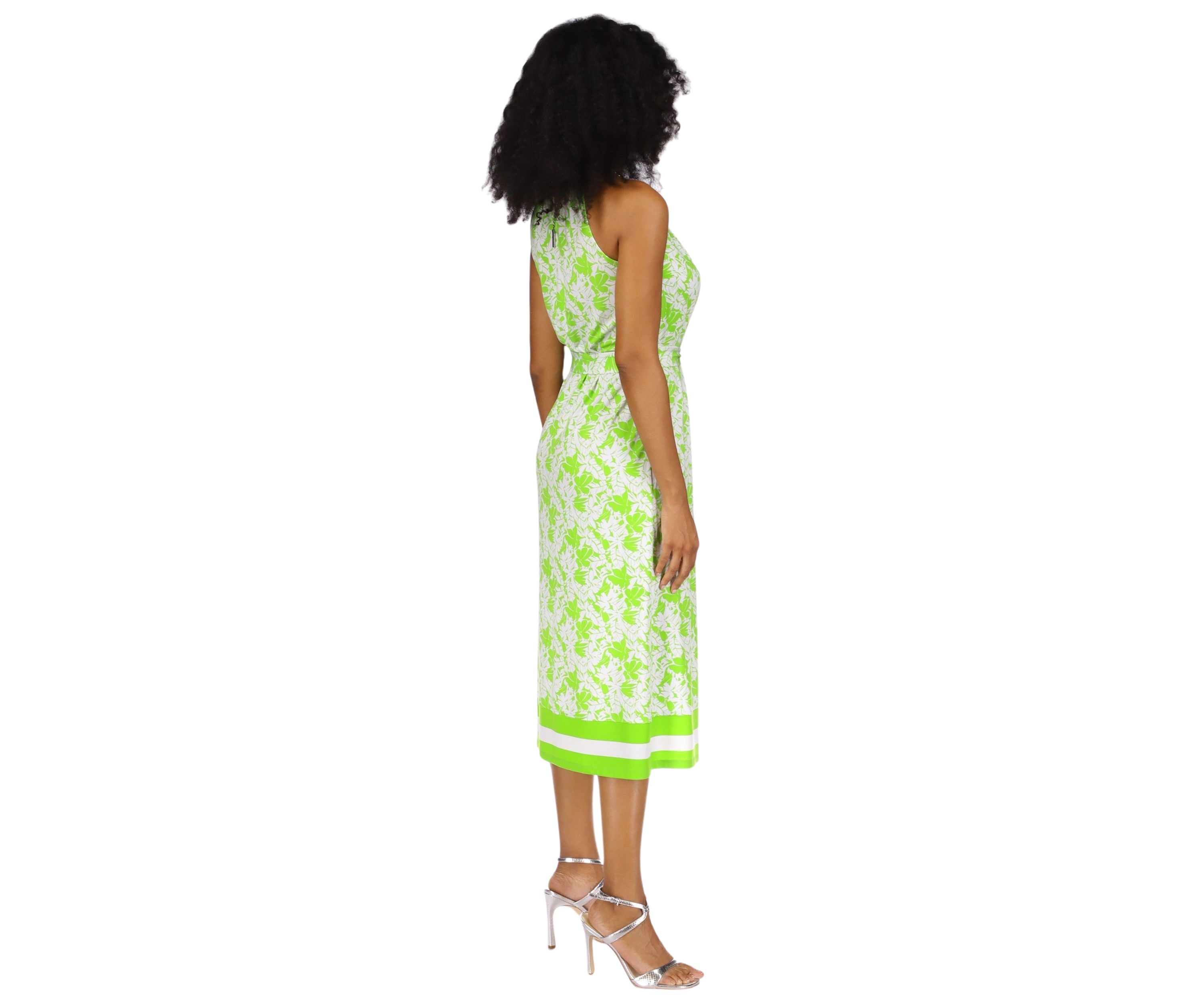 Womens Chain Neck Border Dress