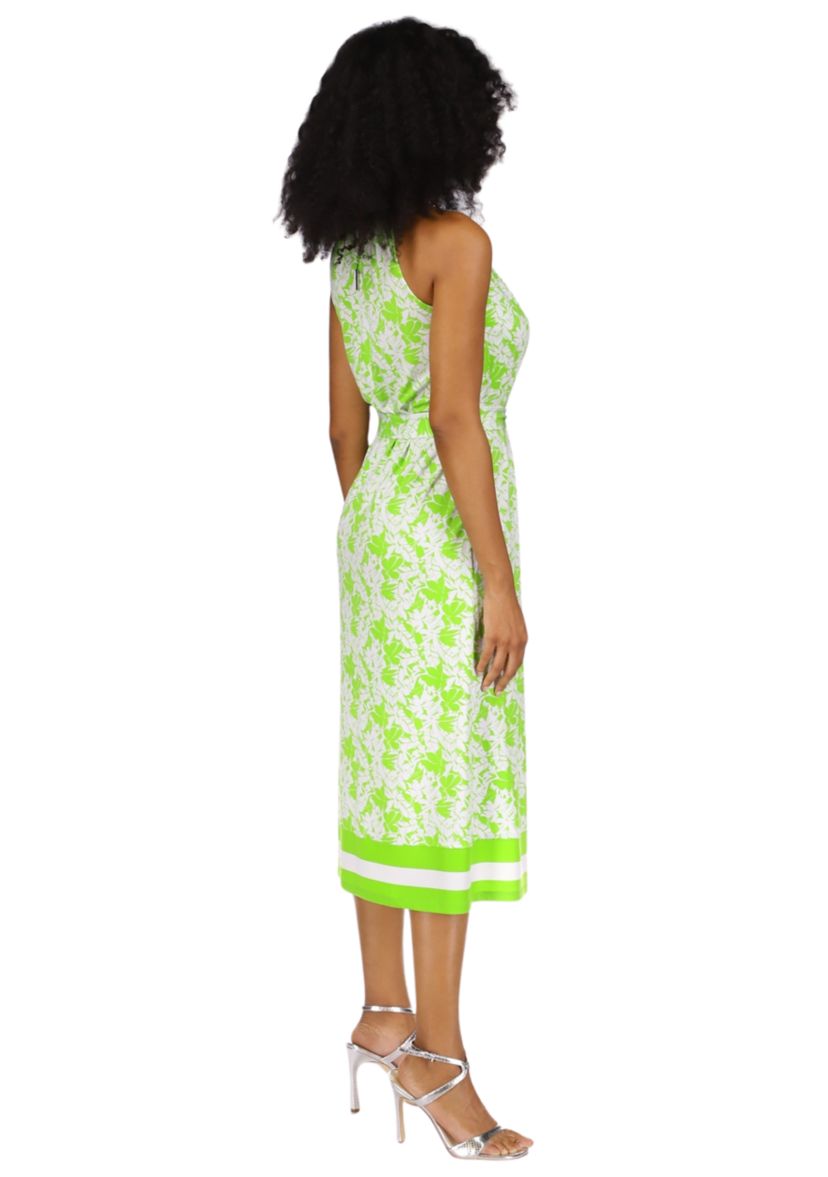Womens Chain Neck Border Dress