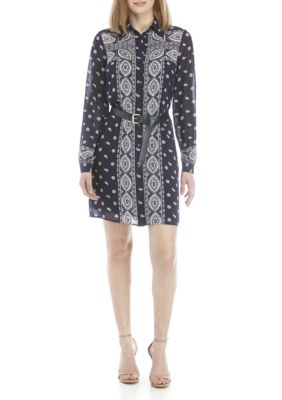 MICHAEL Michael Kors Bandana Shirt Dress | belk