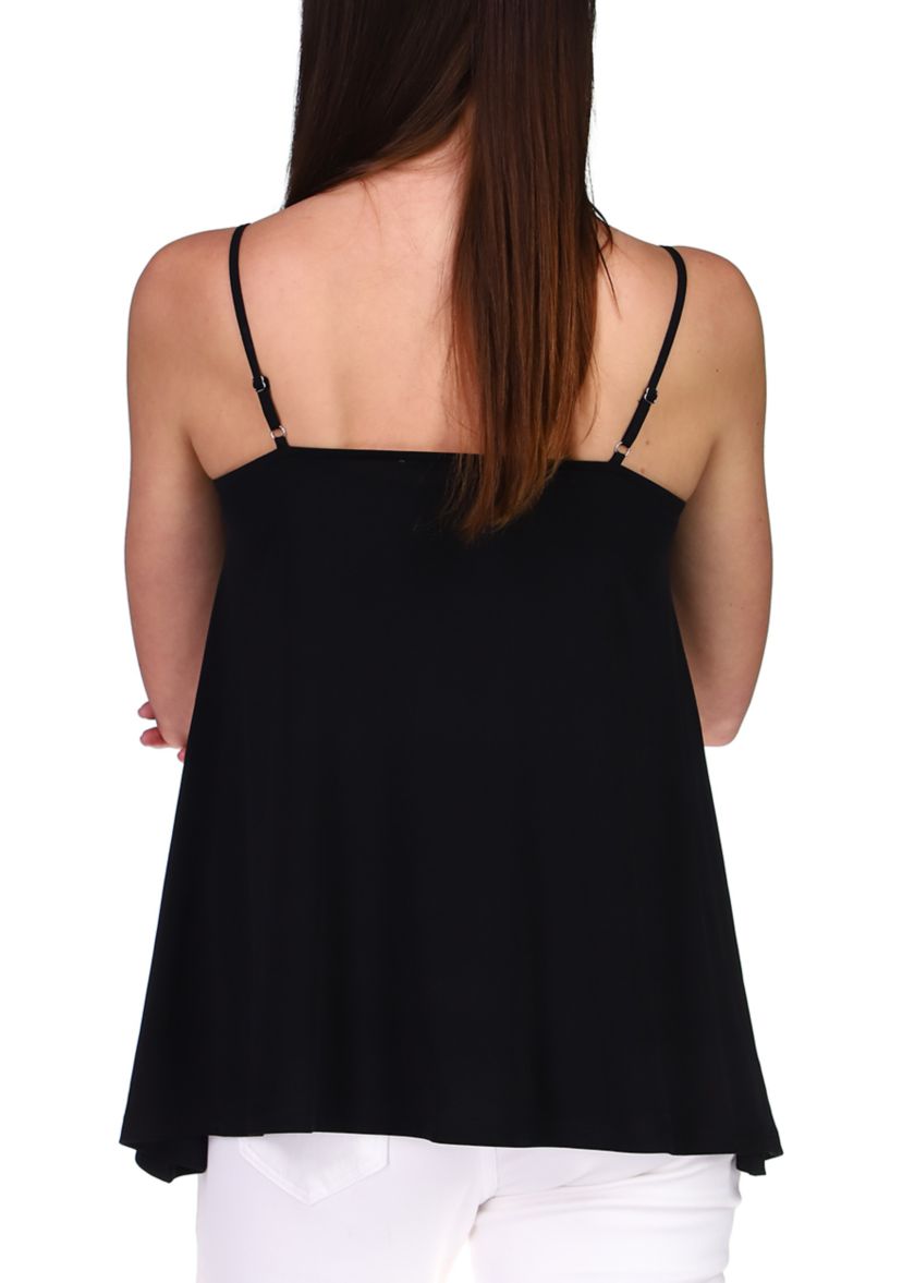 Petite Sleeveless Sixties Floral Top