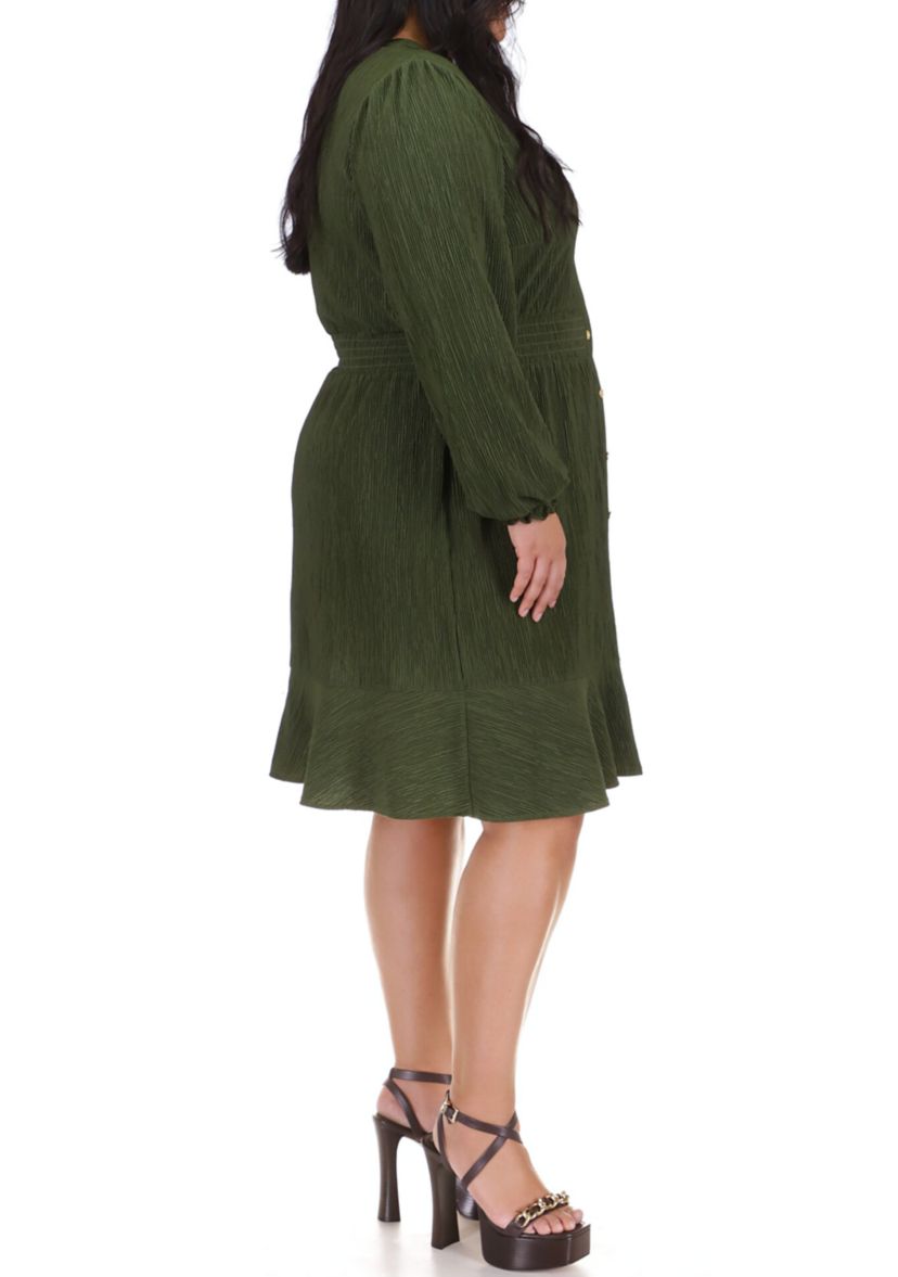 Plus Size Smocked Waist Dress
