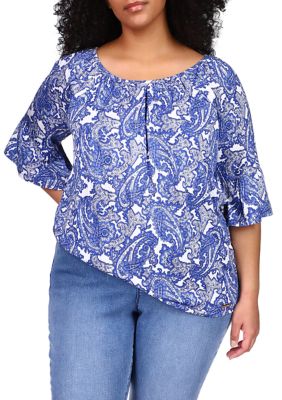 Belks plus best sale size tops