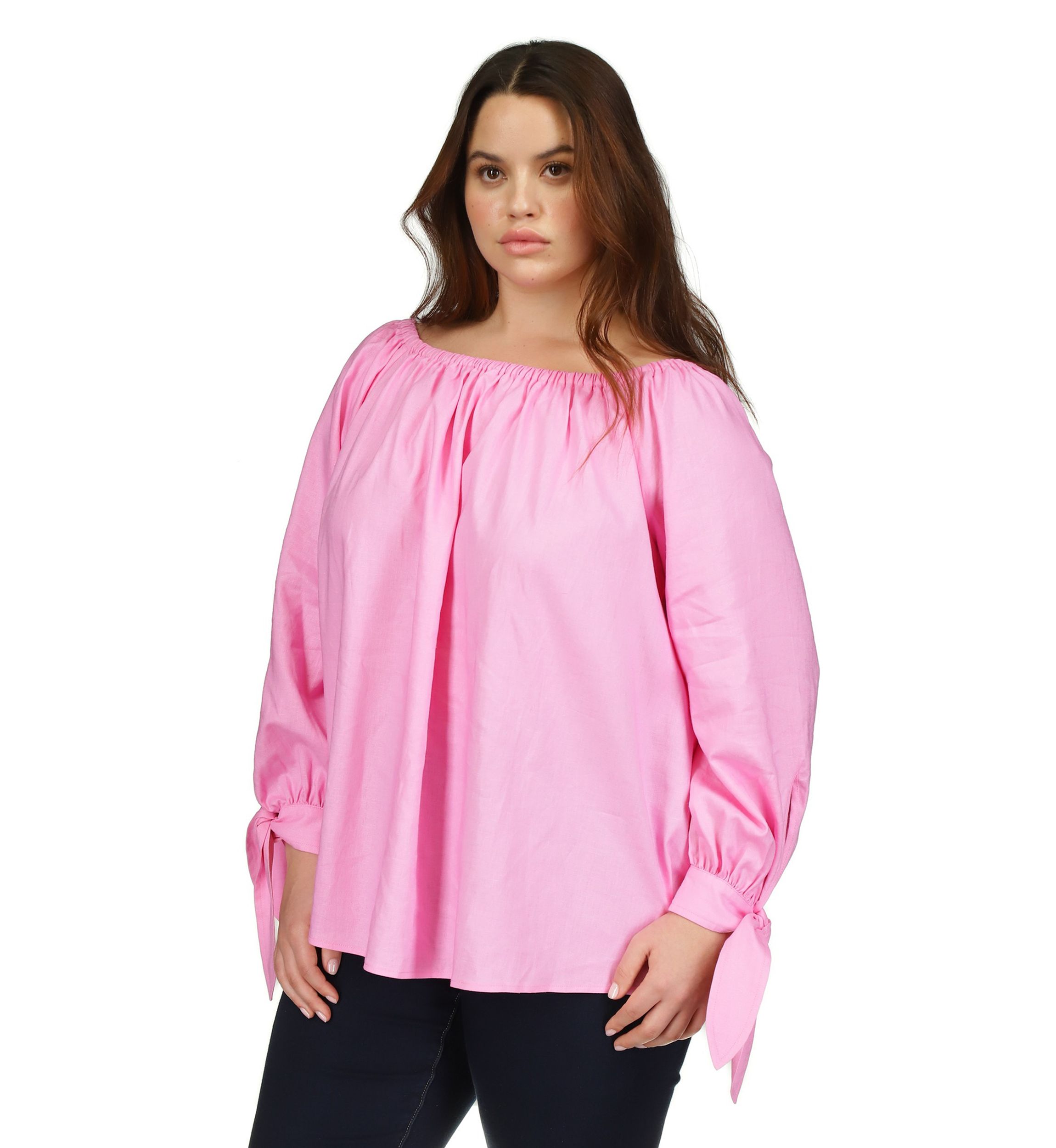Plus Size Off the Shoulder Top