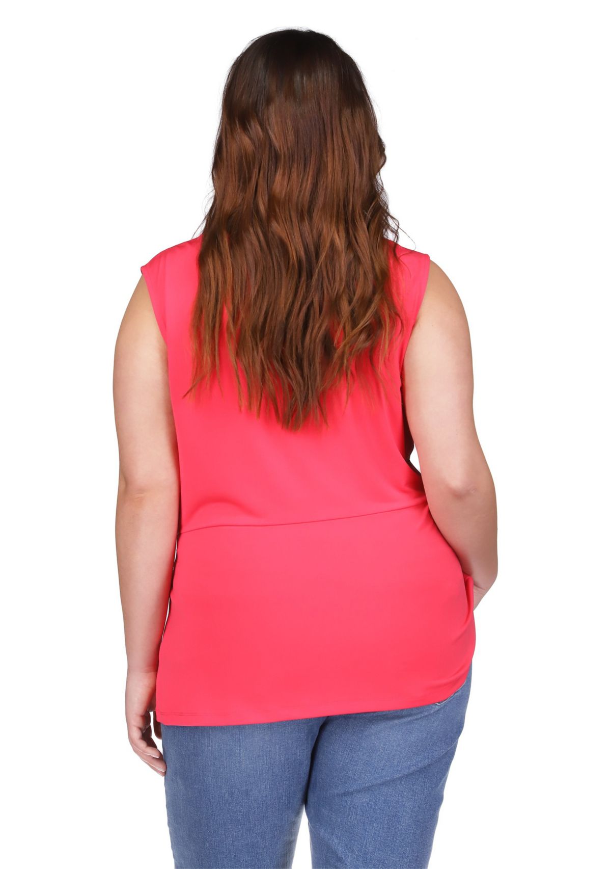 Plus Size Ring Twist Top