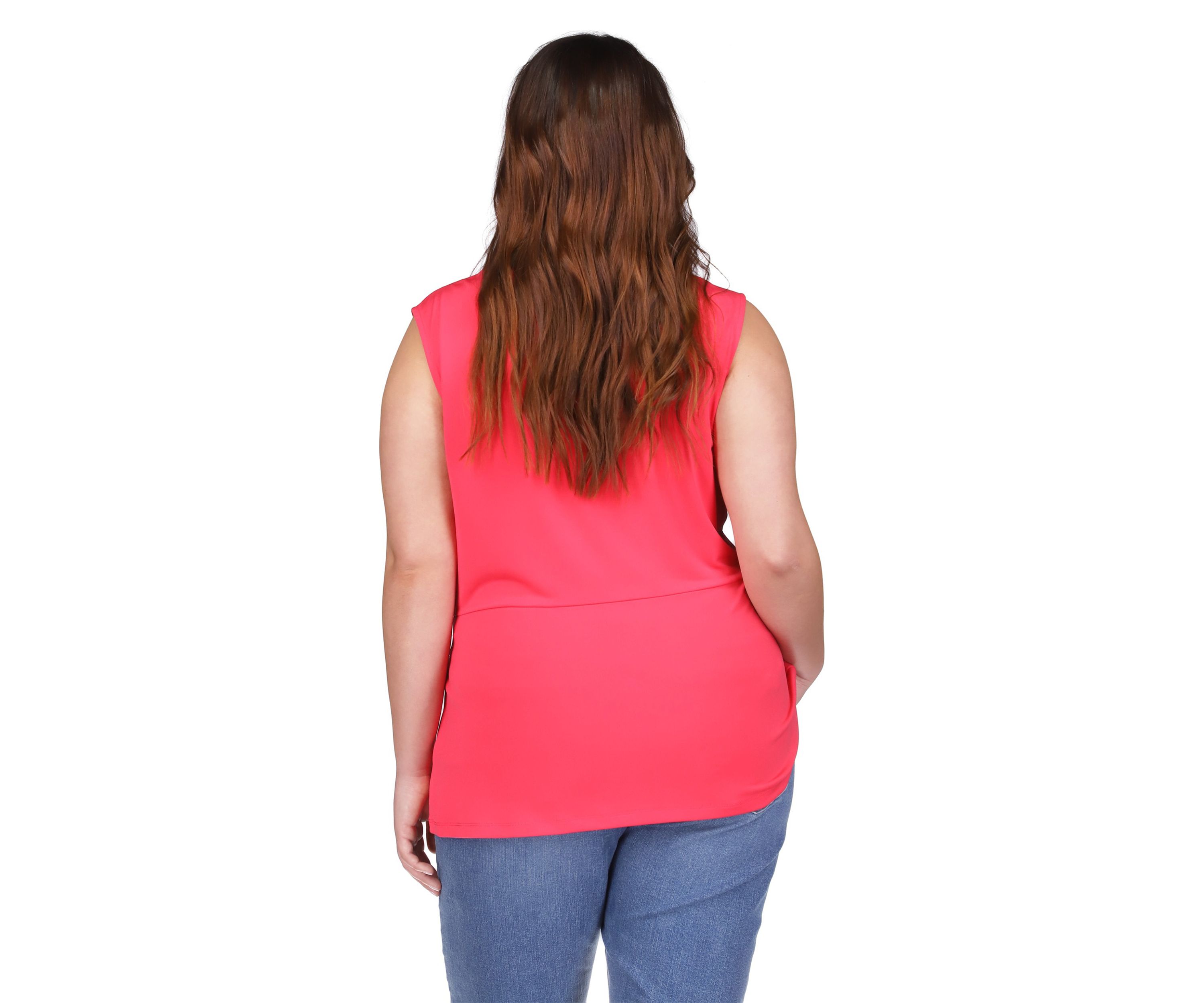 Plus Size Ring Twist Top