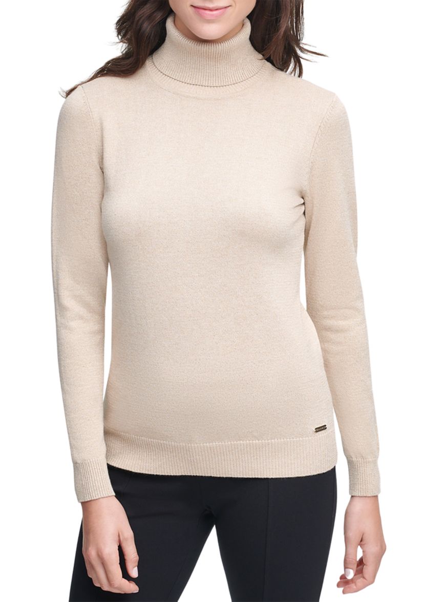 LUREX® Turtleneck Sweater