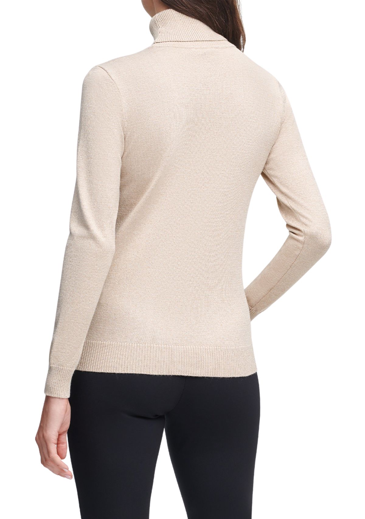 LUREX® Turtleneck Sweater