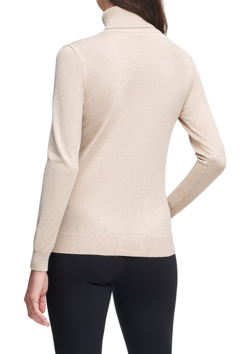 LUREX® Turtleneck Sweater