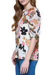 Puff Sleeve Floral Top 