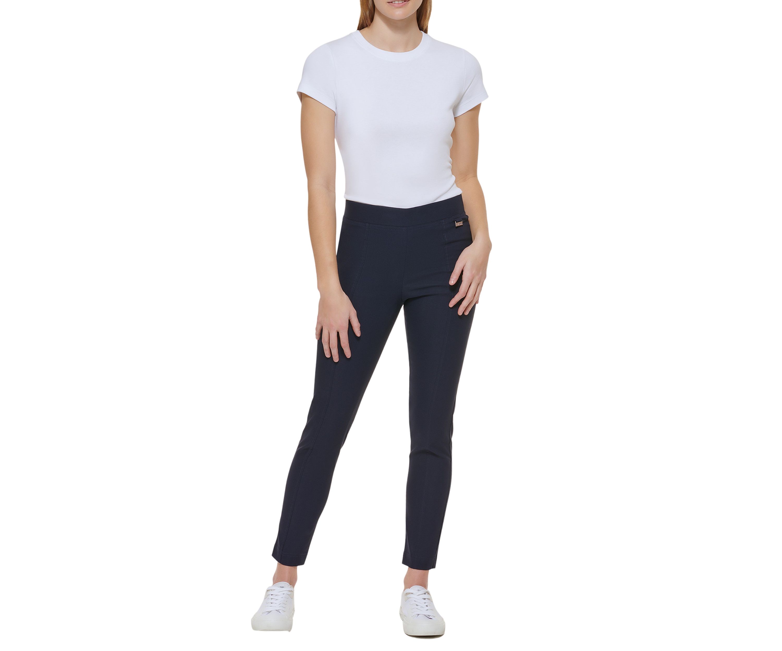 Skinny Stretch Pull On Pants 