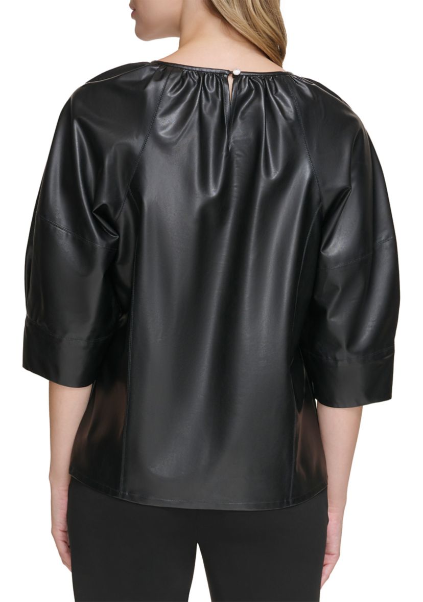 Womens Shirred Blouse