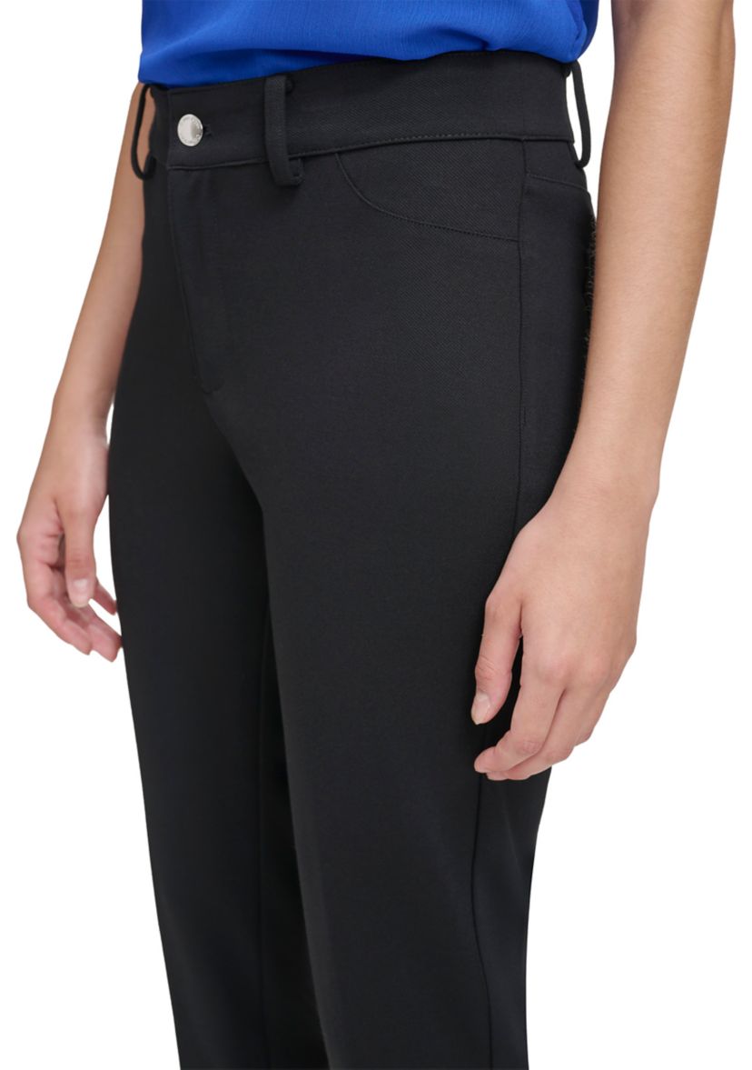 Womens 5 Pocket Twill Knit Pants