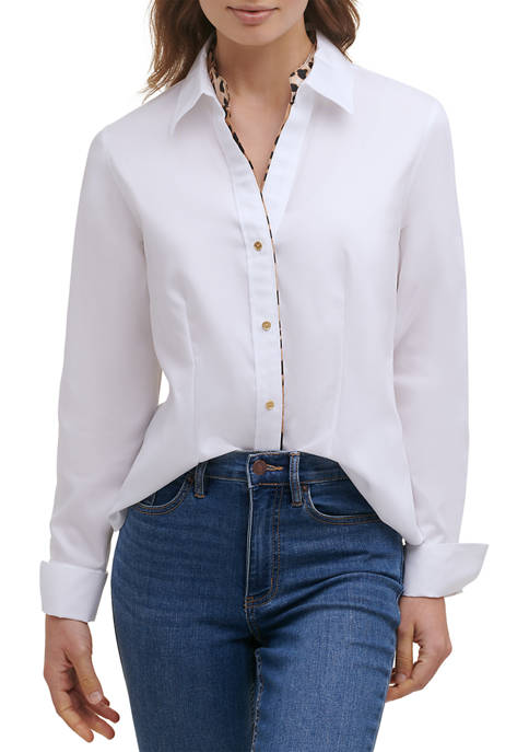 Calvin Klein Oxford Shirt with Piping
