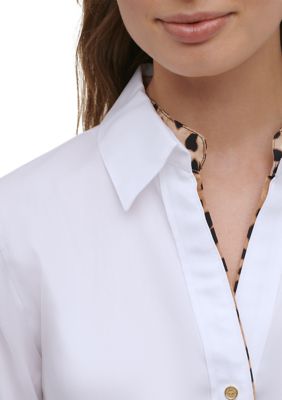 Calvin Klein Oxford Shirt with Piping | belk