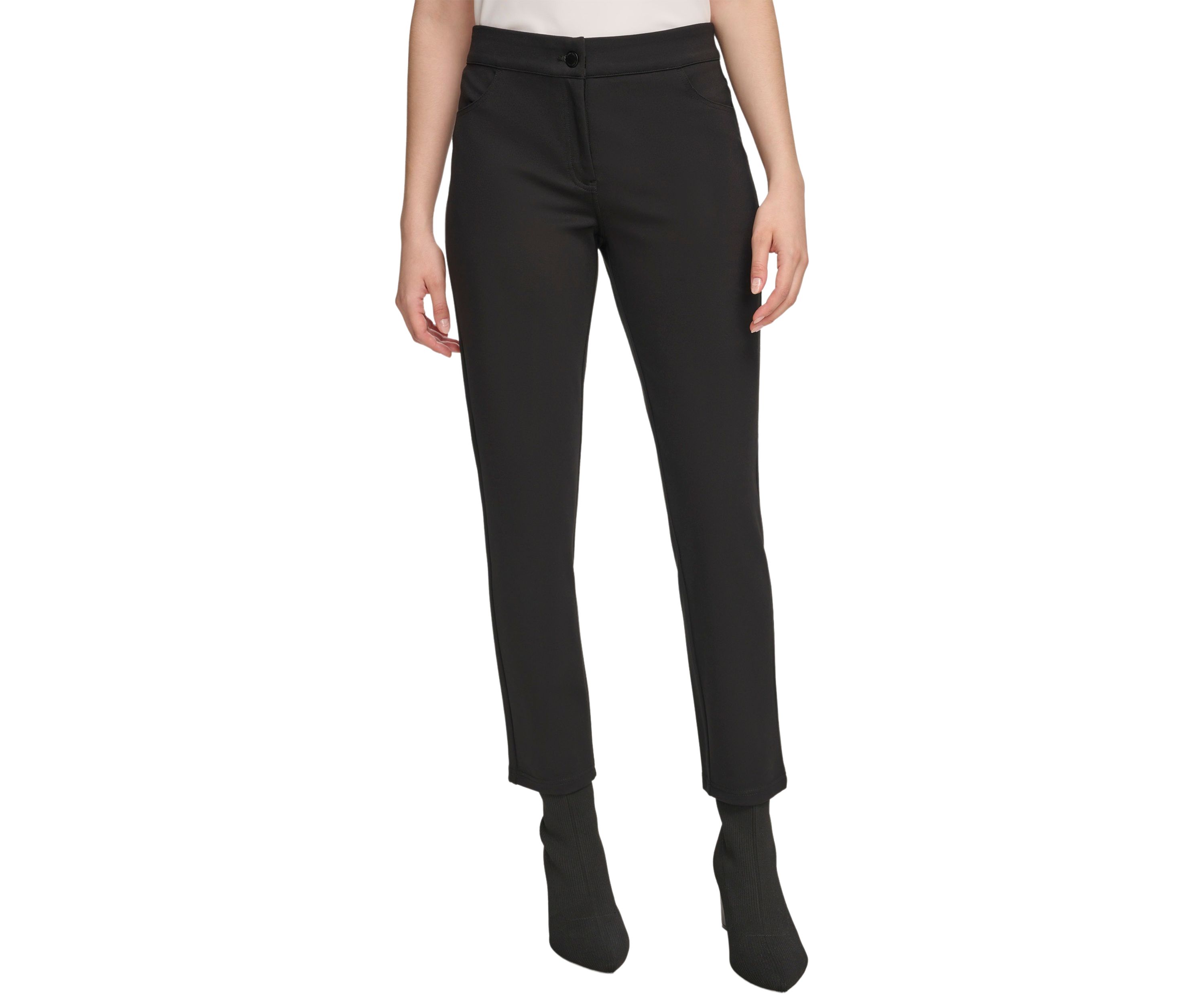 Womens Essentials 5 Pocket Ponte Pants