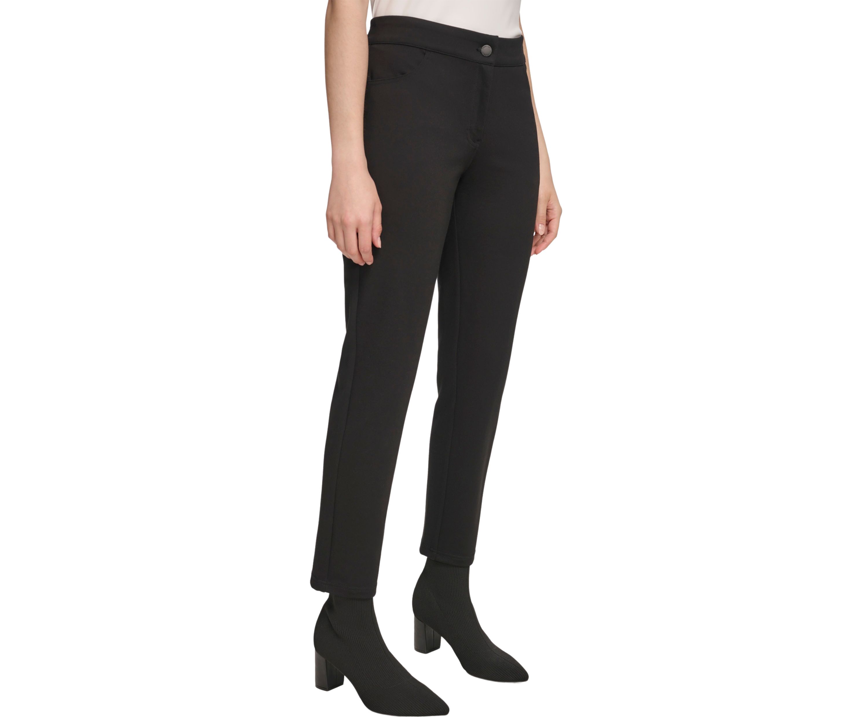 Womens Essentials 5 Pocket Ponte Pants