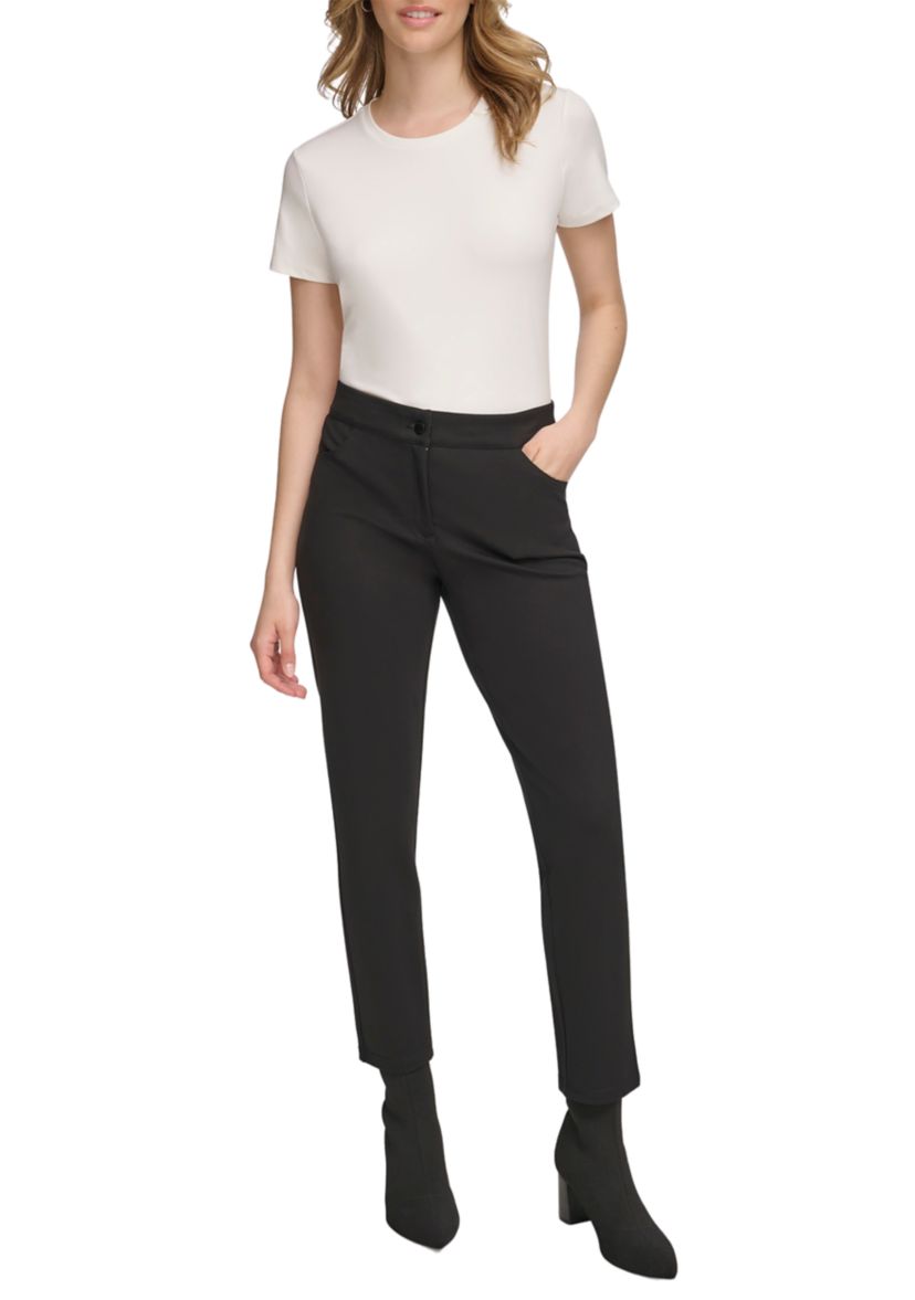 Womens Essentials 5 Pocket Ponte Pants