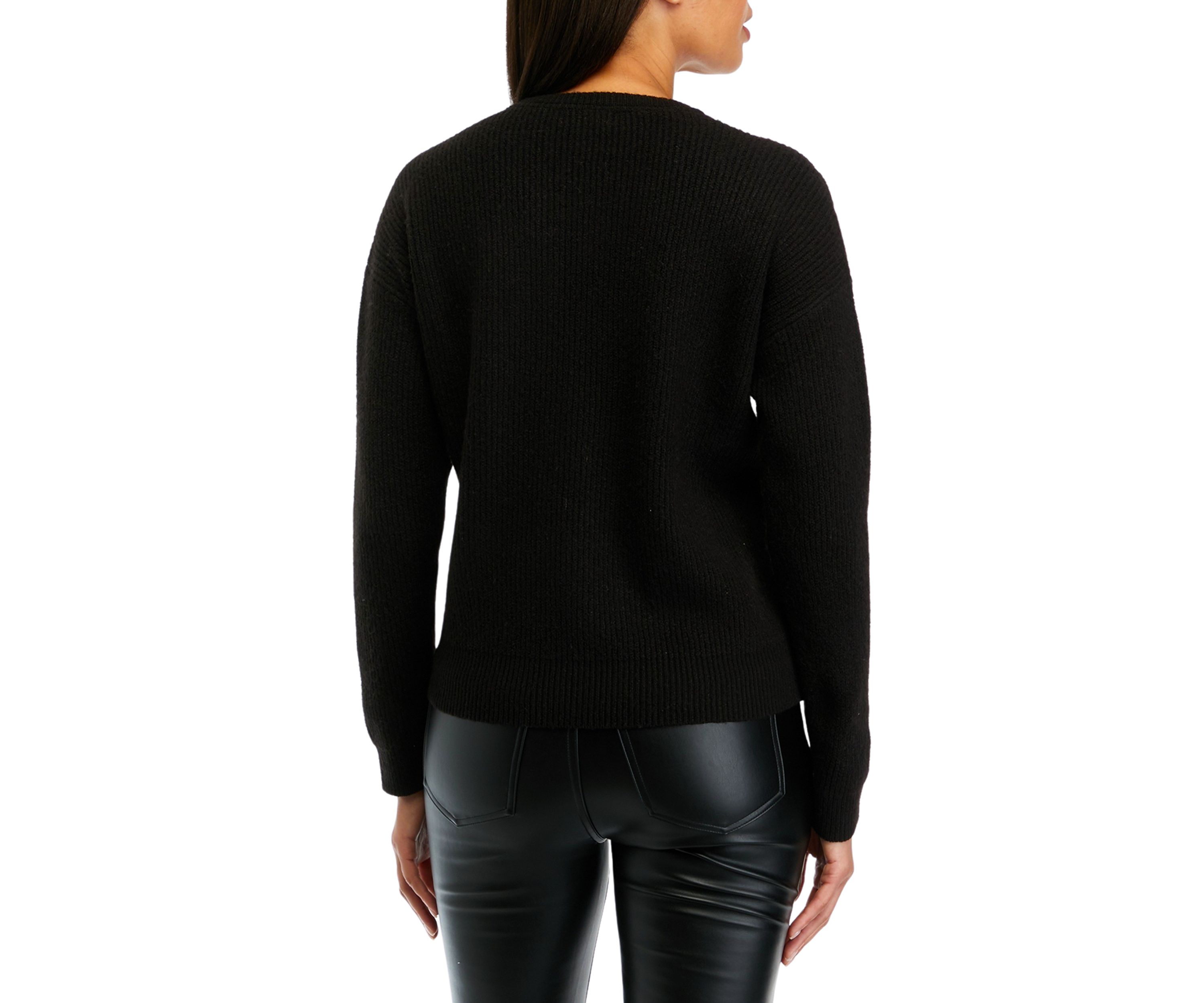 Womens Sequin Sweater