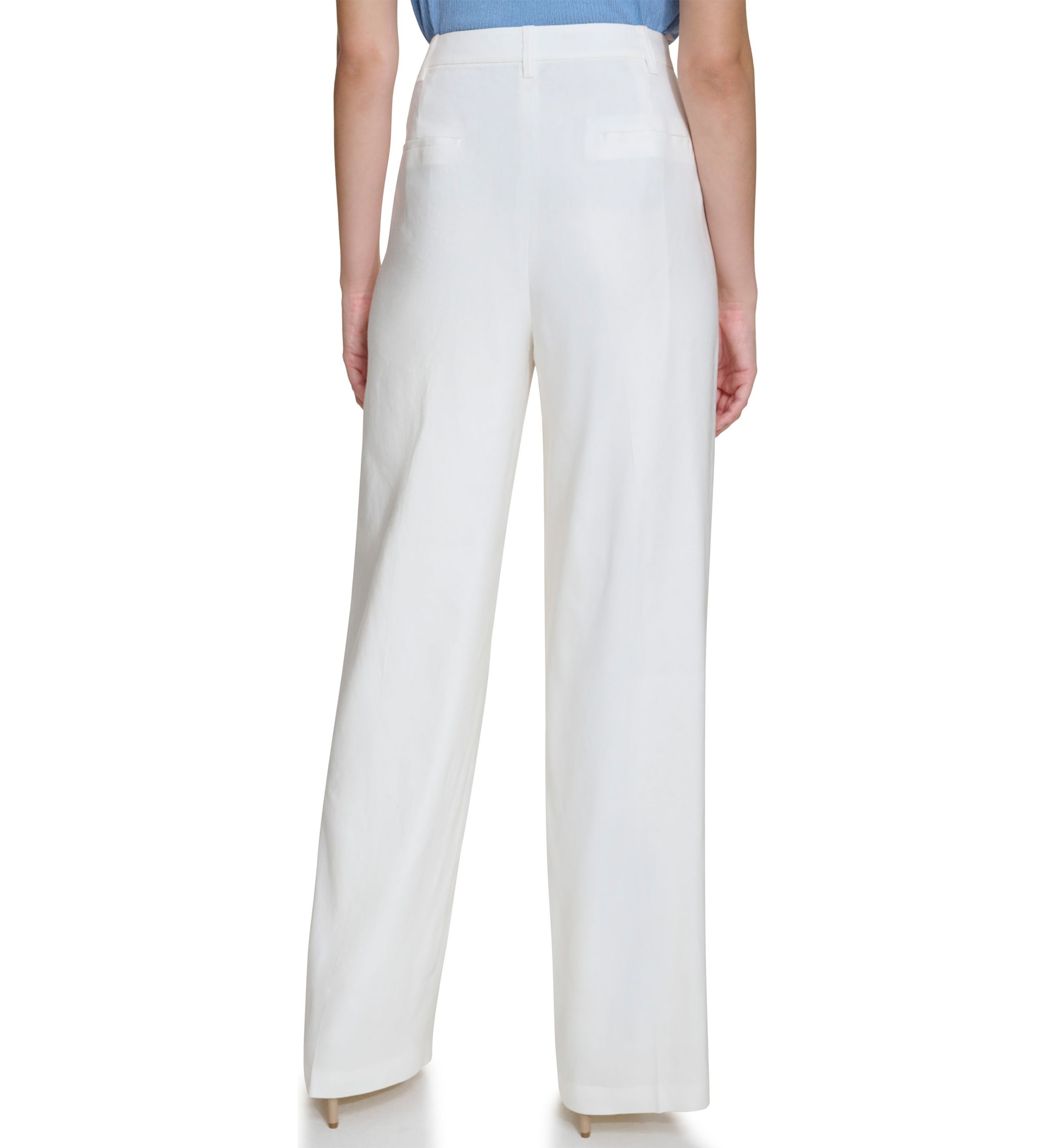Womens Wide Leg Linen Pants