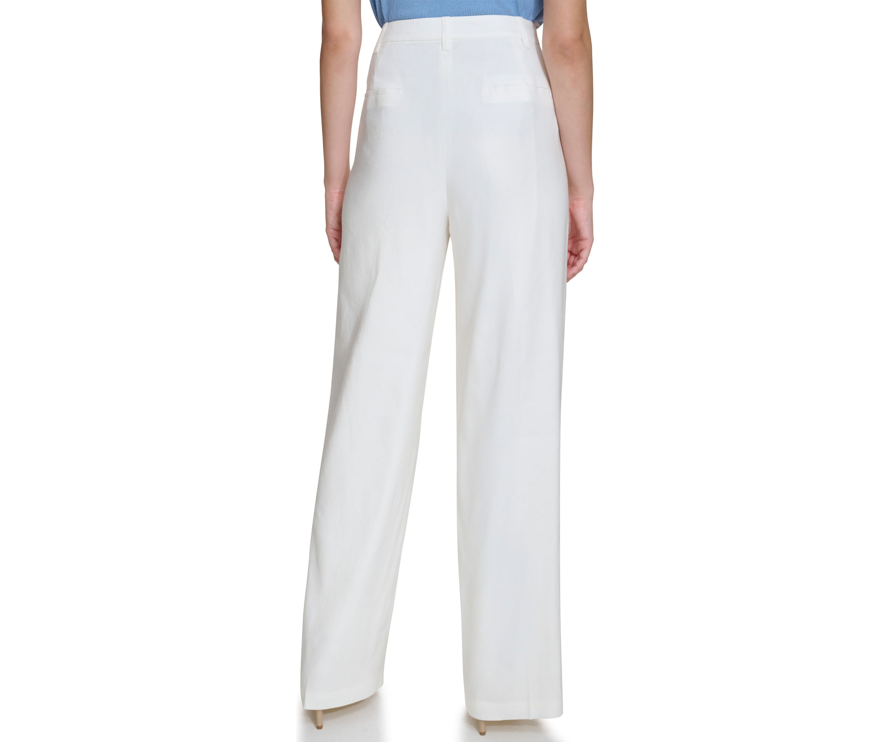 Womens Wide Leg Linen Pants