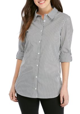 Calvin Klein Stripe Boyfriend Tunic | belk