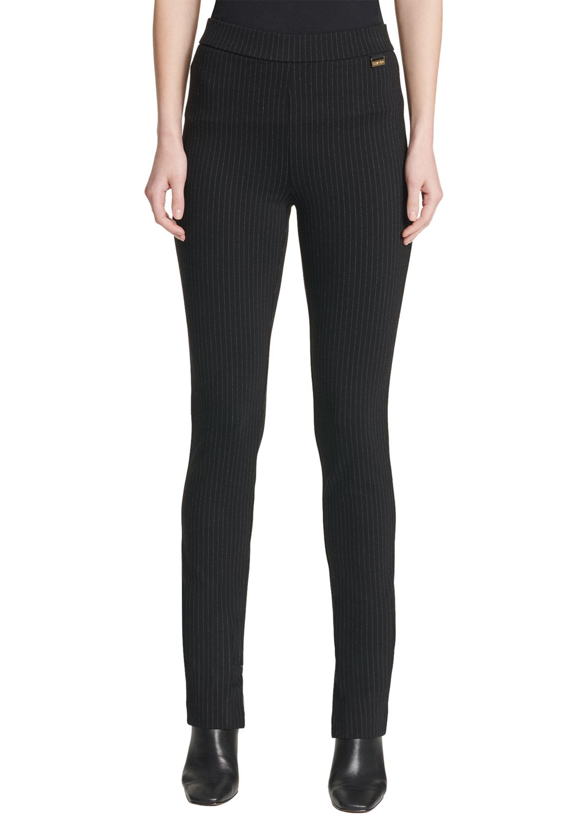 Pinstripe Pullover Ponte Pants