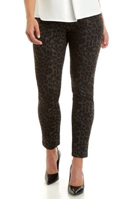 calvin klein women's stretch ponte pants
