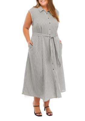 Calvin klein plus hot sale size dresses on sale