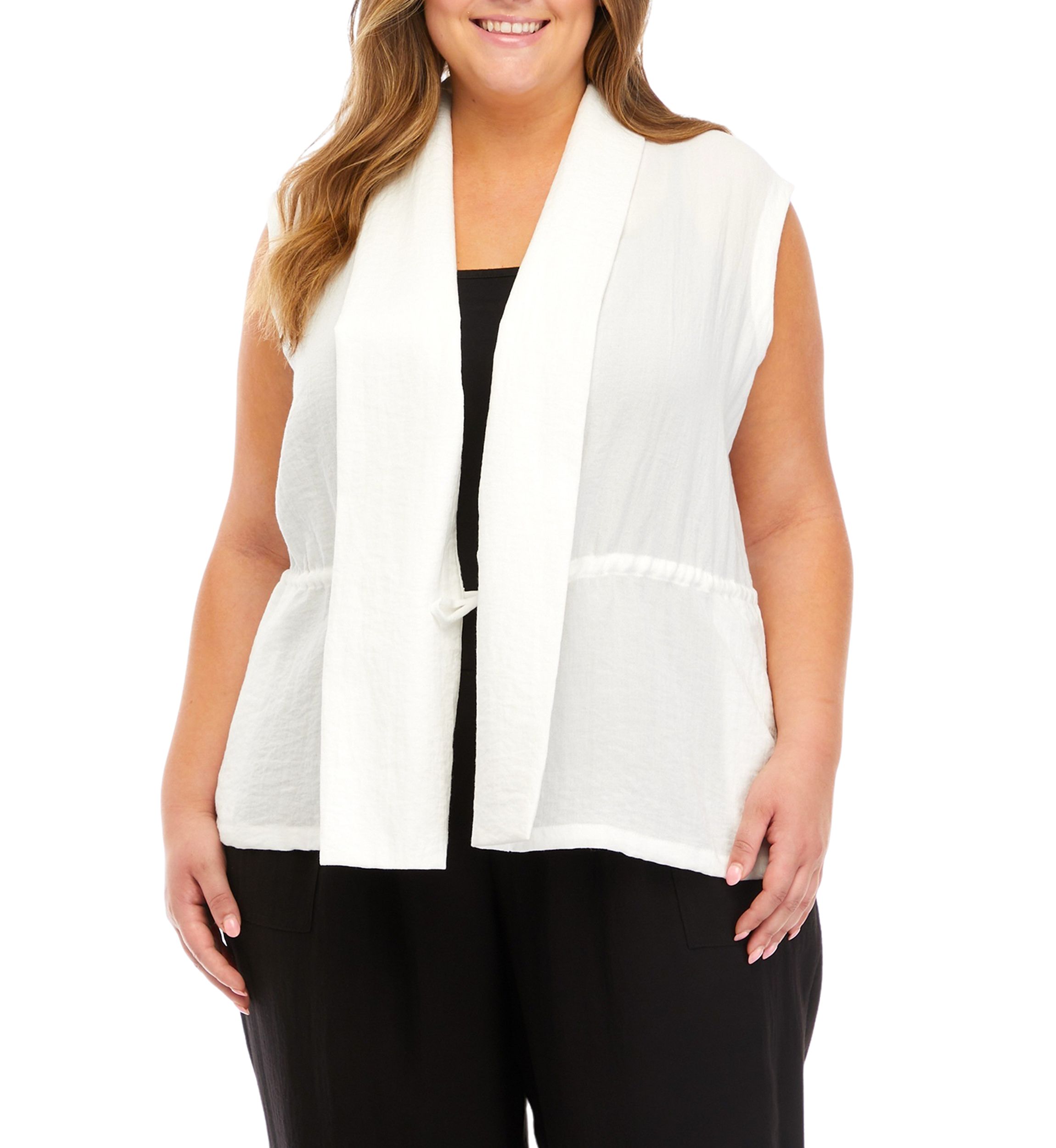 Plus Size Soft Rayon Completer Top