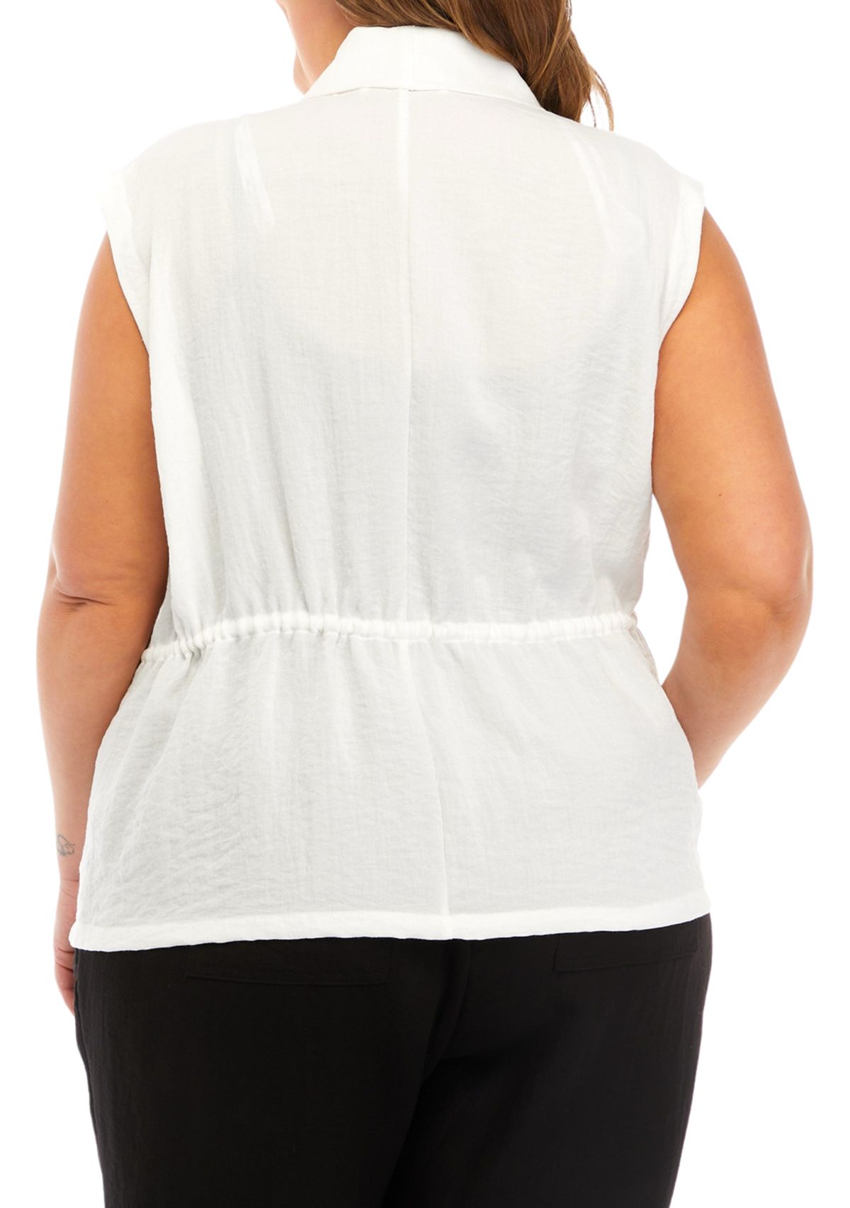 Plus Size Soft Rayon Completer Top