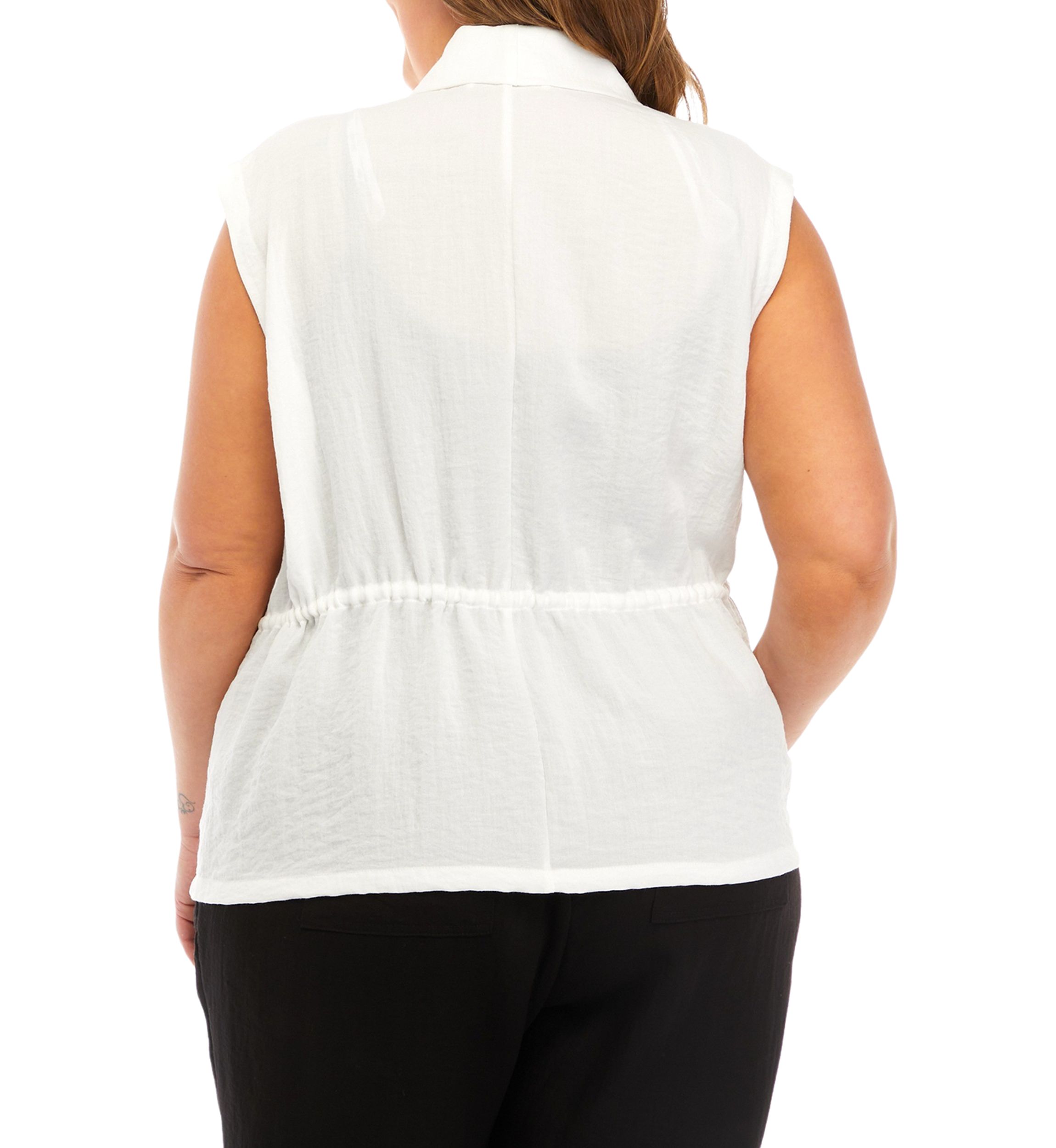 Plus Size Soft Rayon Completer Top