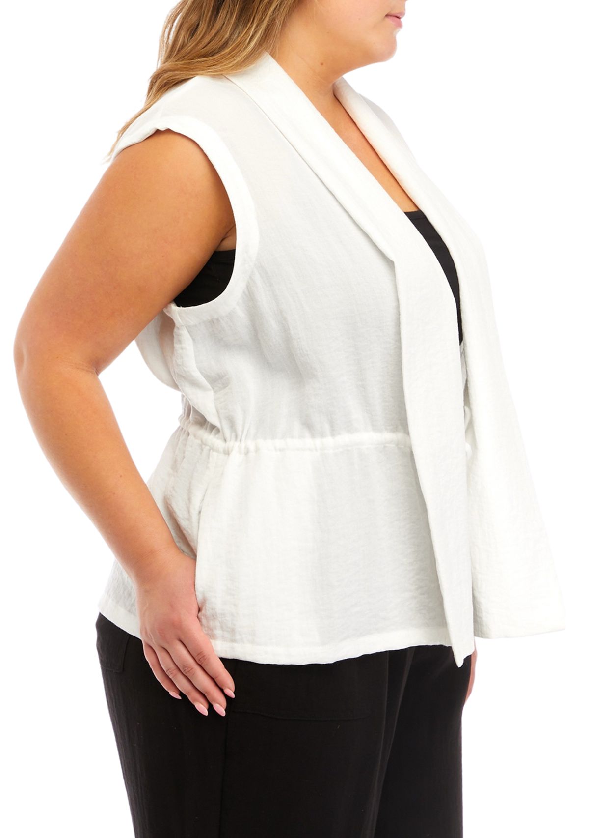 Plus Size Soft Rayon Completer Top