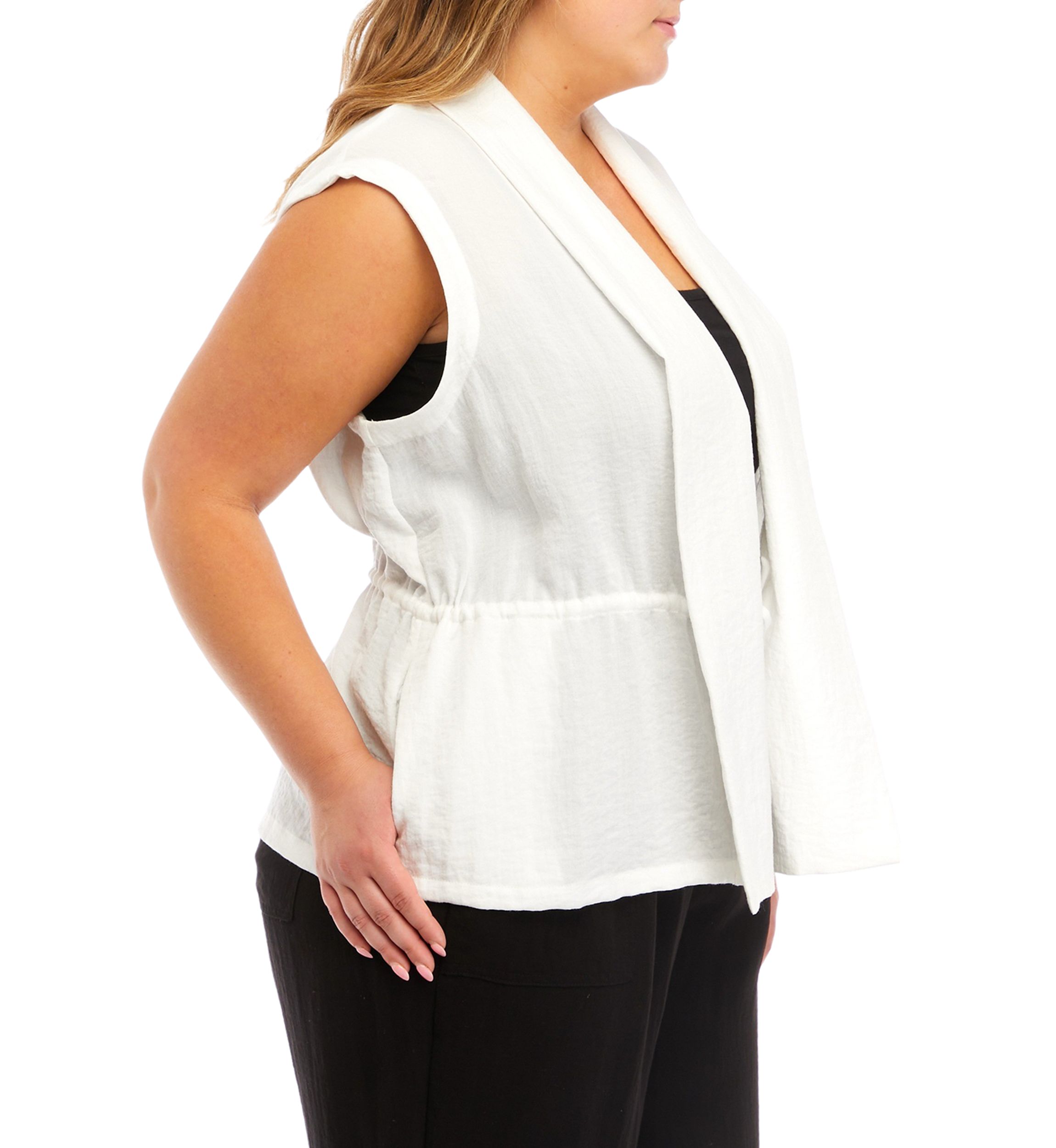 Plus Size Soft Rayon Completer Top