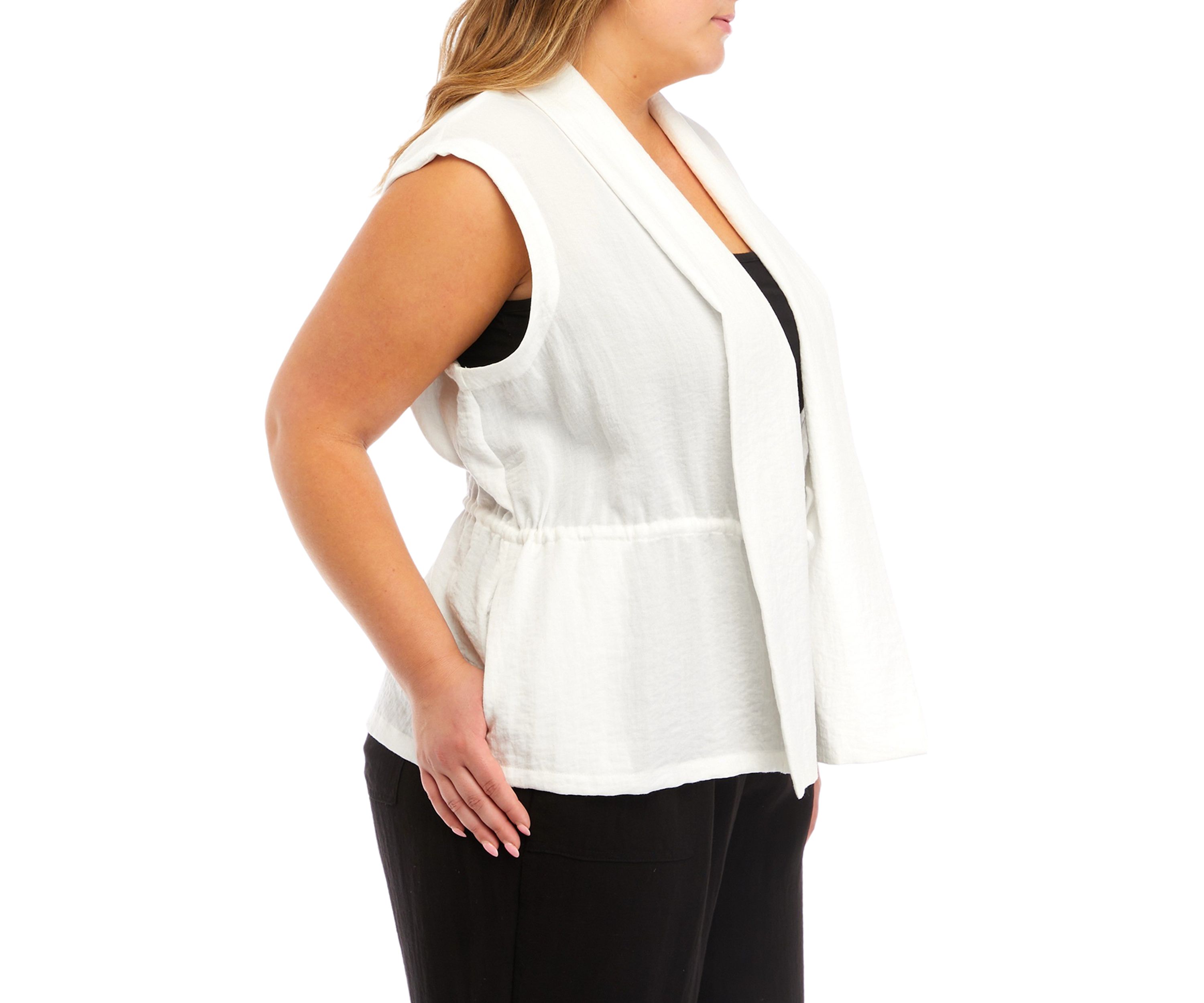 Plus Size Soft Rayon Completer Top