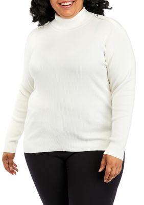 Calvin klein womens hot sale plus size sweaters