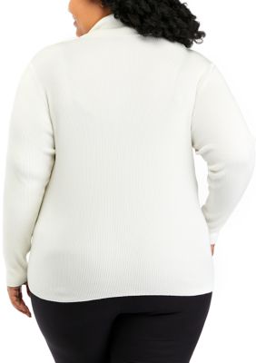 Calvin klein clearance plus size sweaters