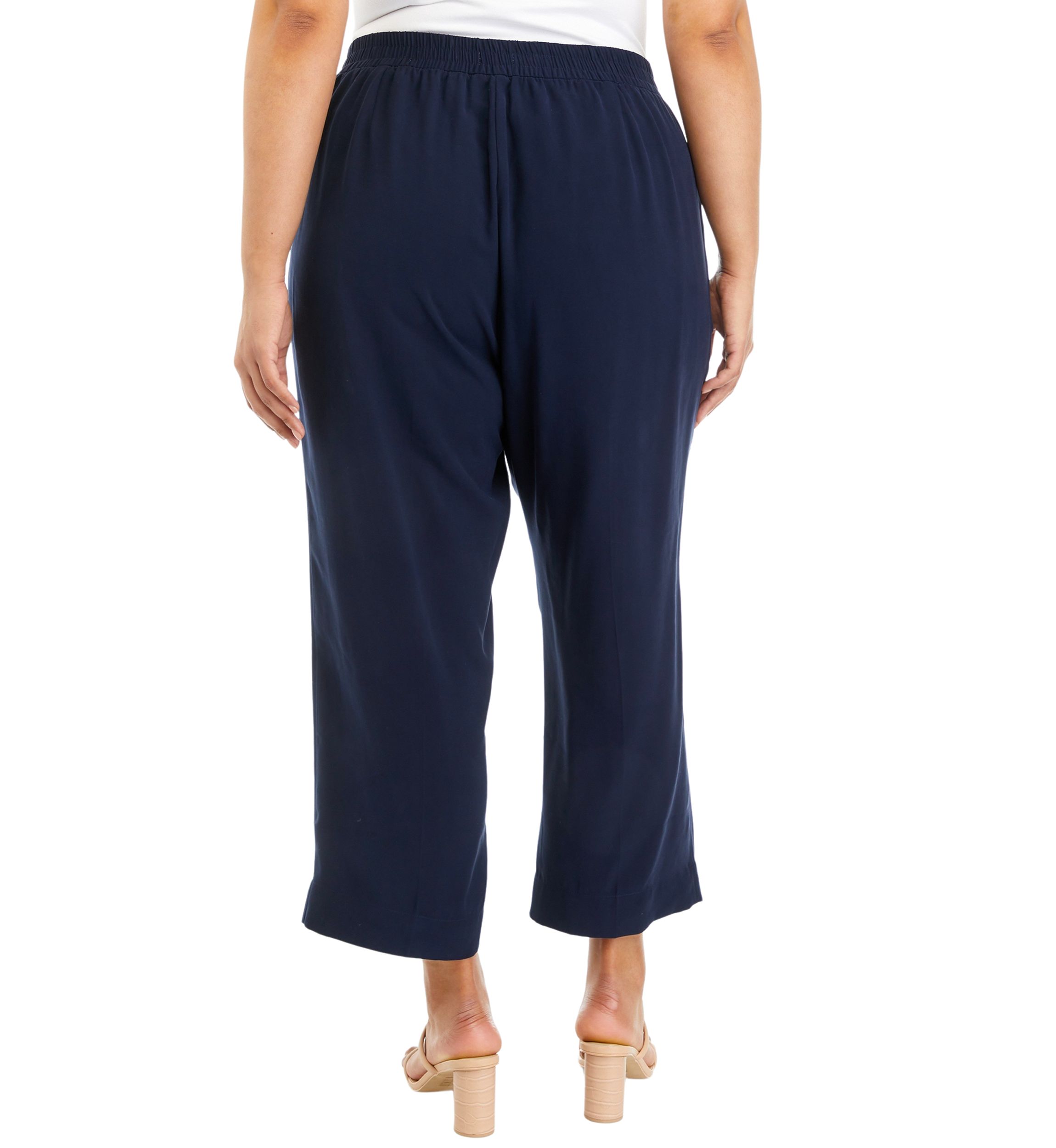 Plus Size Twill Pants