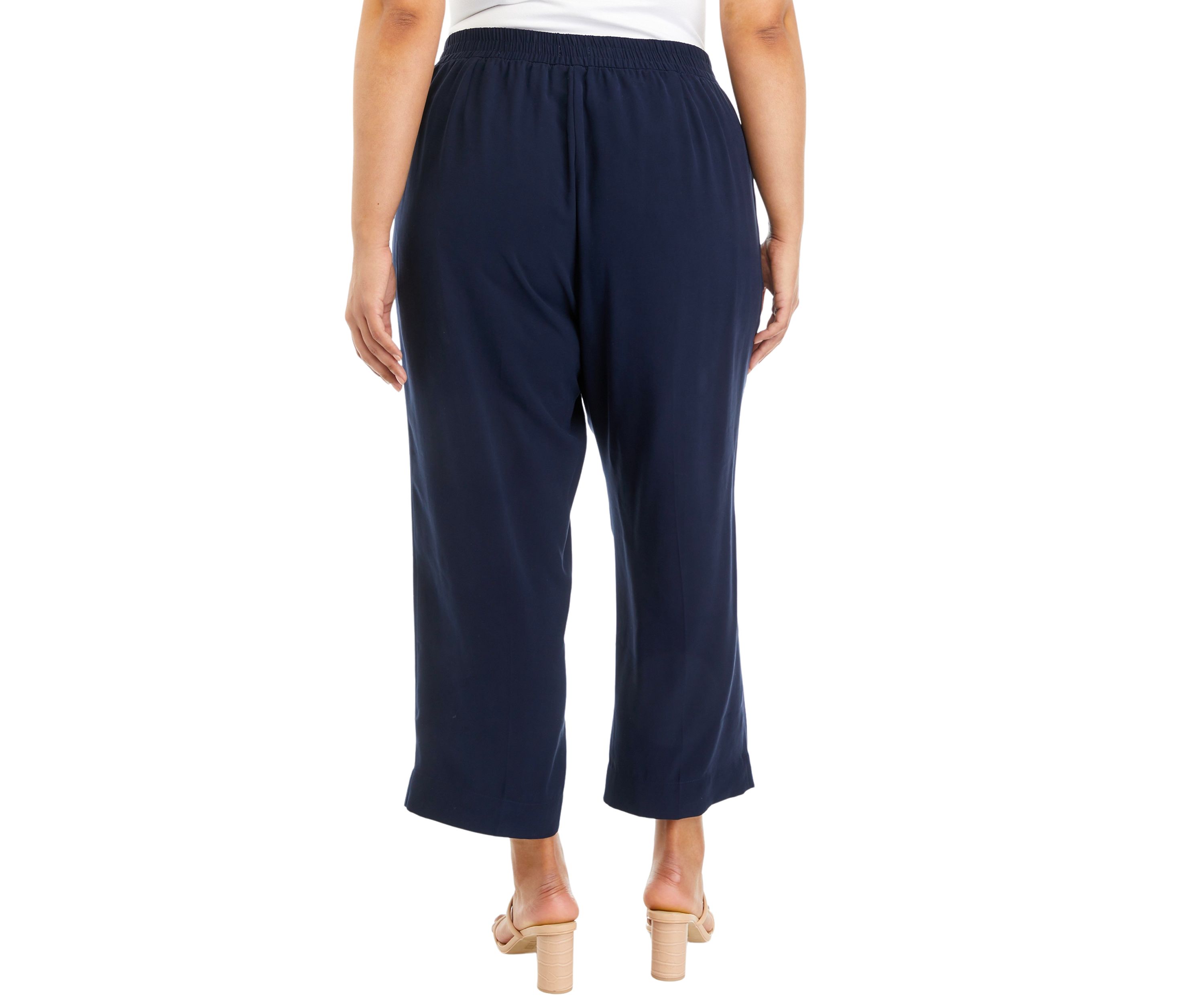 Plus Size Twill Pants