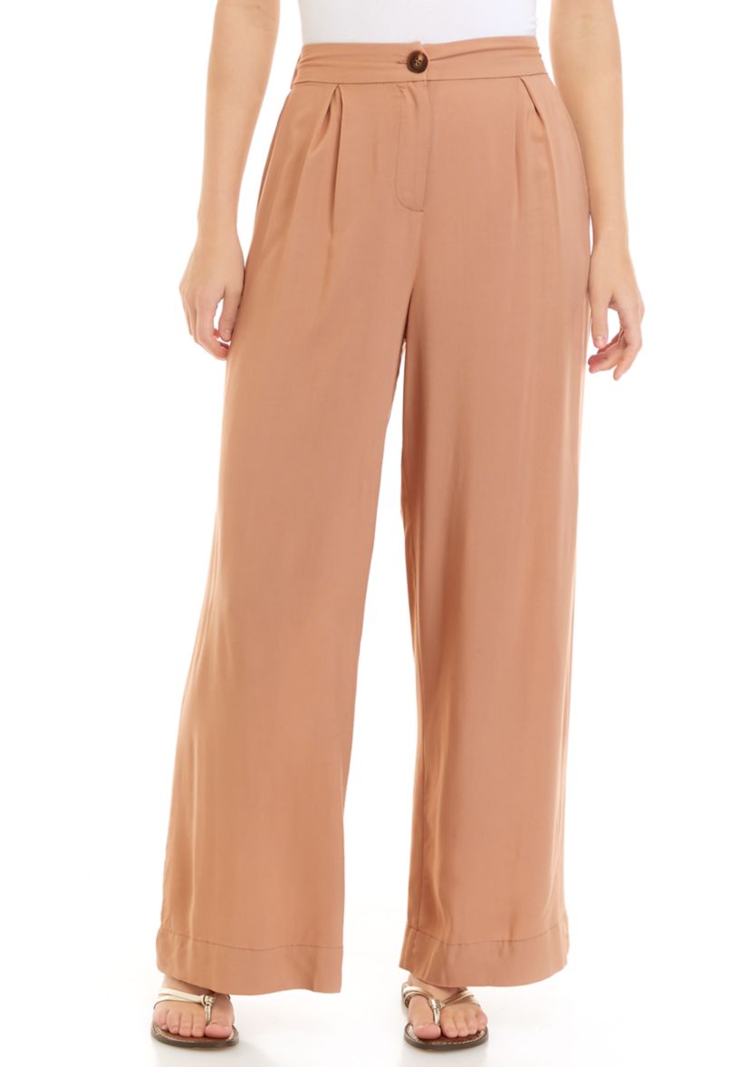 Juniors Wide Leg Soft Pants