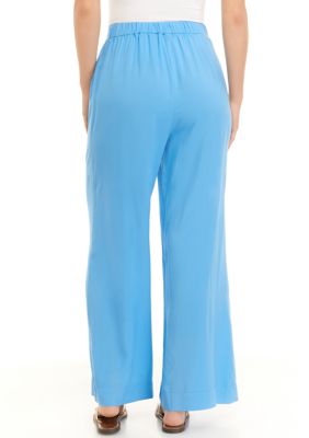 Juniors' Wide Leg Soft Pants