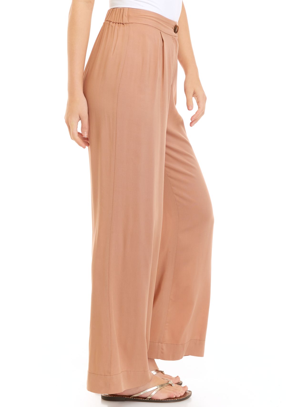 Juniors Wide Leg Soft Pants
